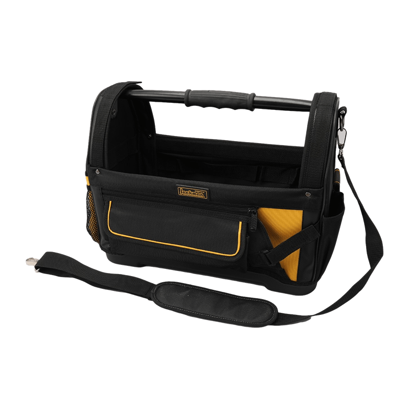 18'HIGH END OPEN TOOL BAG WITH HARD BOTTOM JKB-04018-18