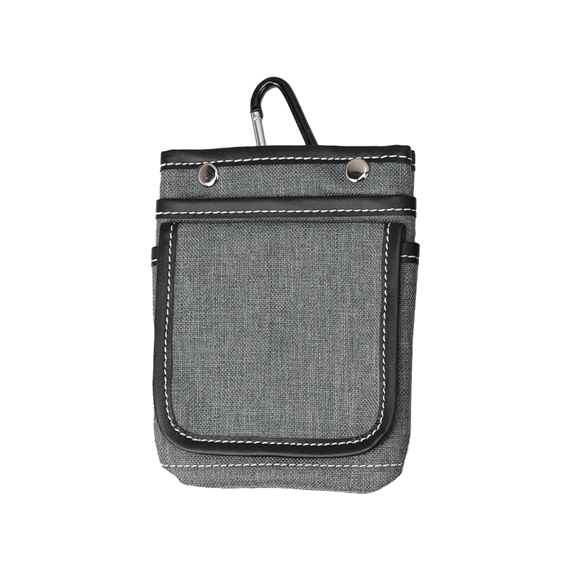 Gray multi-purpose small belt pouch JKB-108118GR