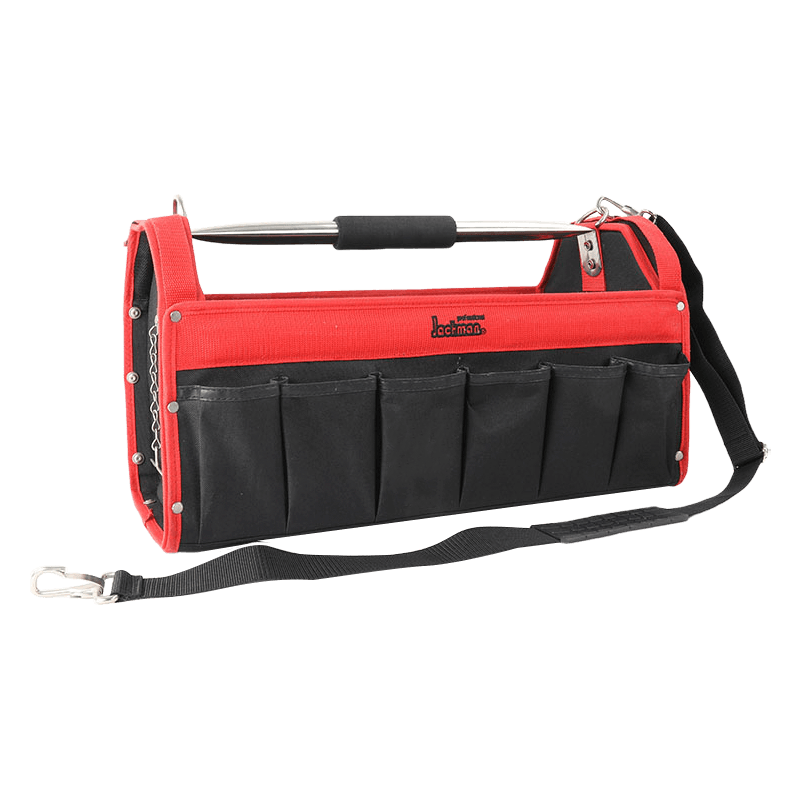 20'44-purpose open tool tote with SS tube handle JKB-243A-20