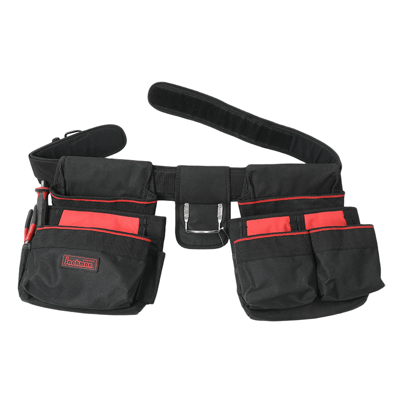 3 Comb waist support work belt hammer loop and pouches   JKB-337
