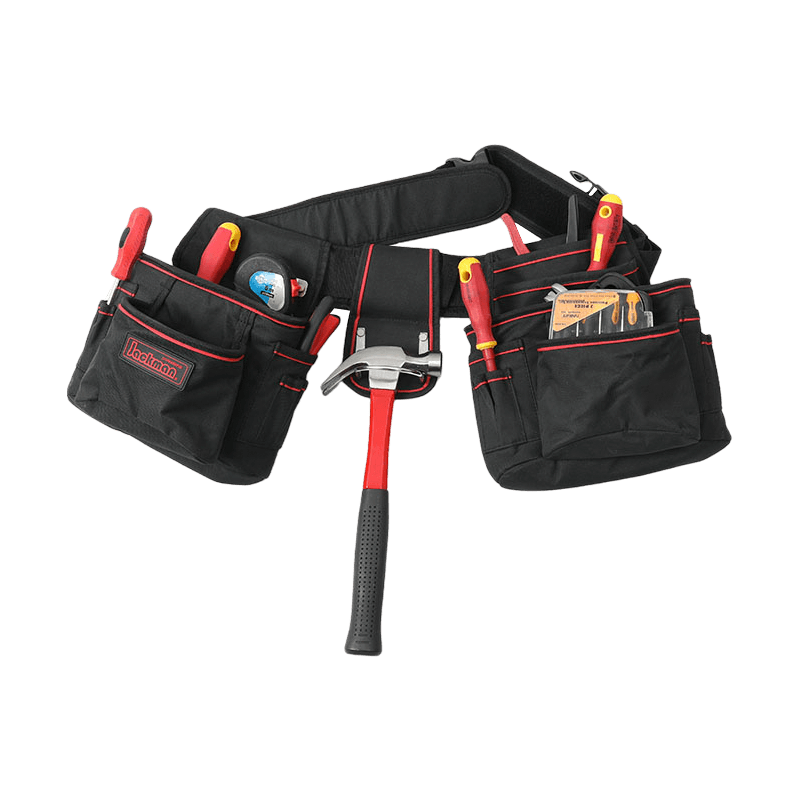 3 Comb wasit support work belt hammer loop and pouches   JKB-338