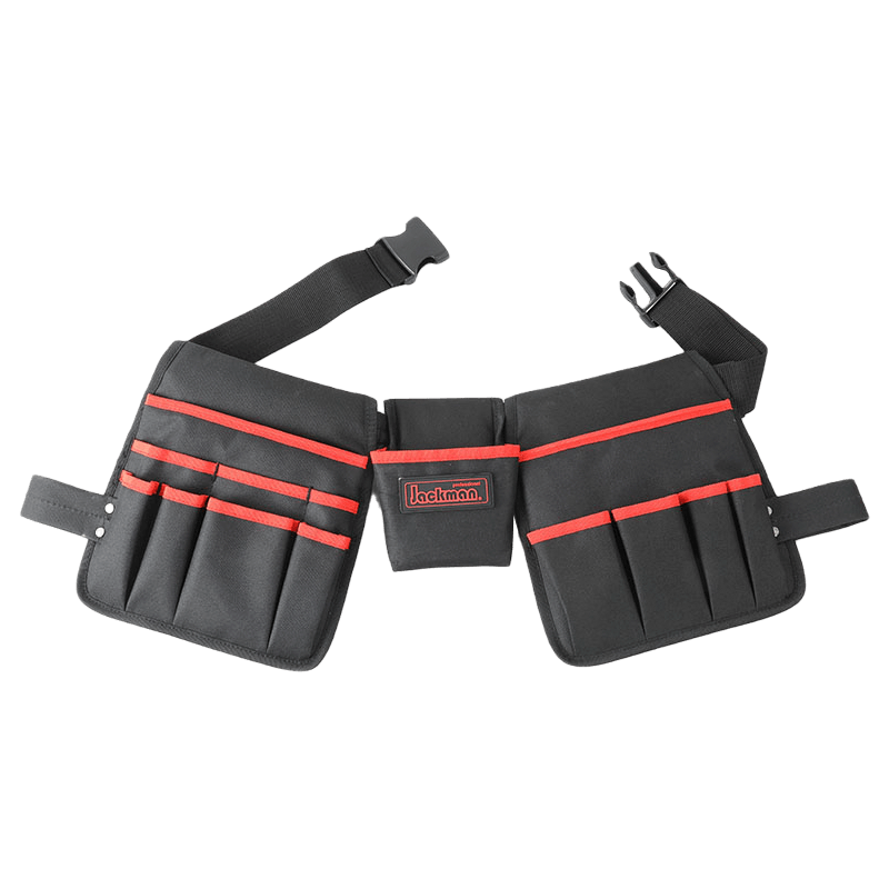 3 POUCHES TOOL BELT WITH 2 HAMMER HOLDER JKB-348