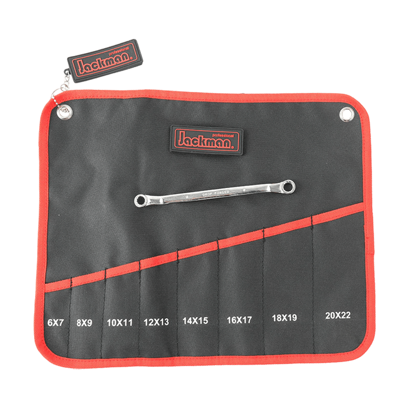 Rolling pouch for 8pcs double wrench  JKB-11108DW