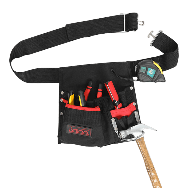 SINGLE POUCH TOOL BELT,INCL. 1-PCE HAMMER LOOP JKB-392