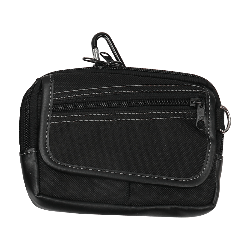 Multi-purpose belt pouch black JKB-1032BK