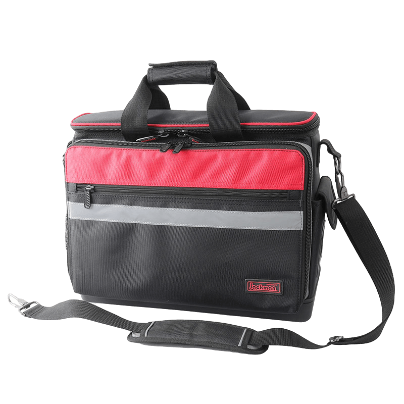 Engineer tool case with laptop PC cushion,TPR bottom and reflect strip  JKB-25521