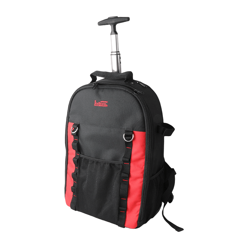 44 pockets  telescopic rod backpack with built-in movable tool panel JKB-64321